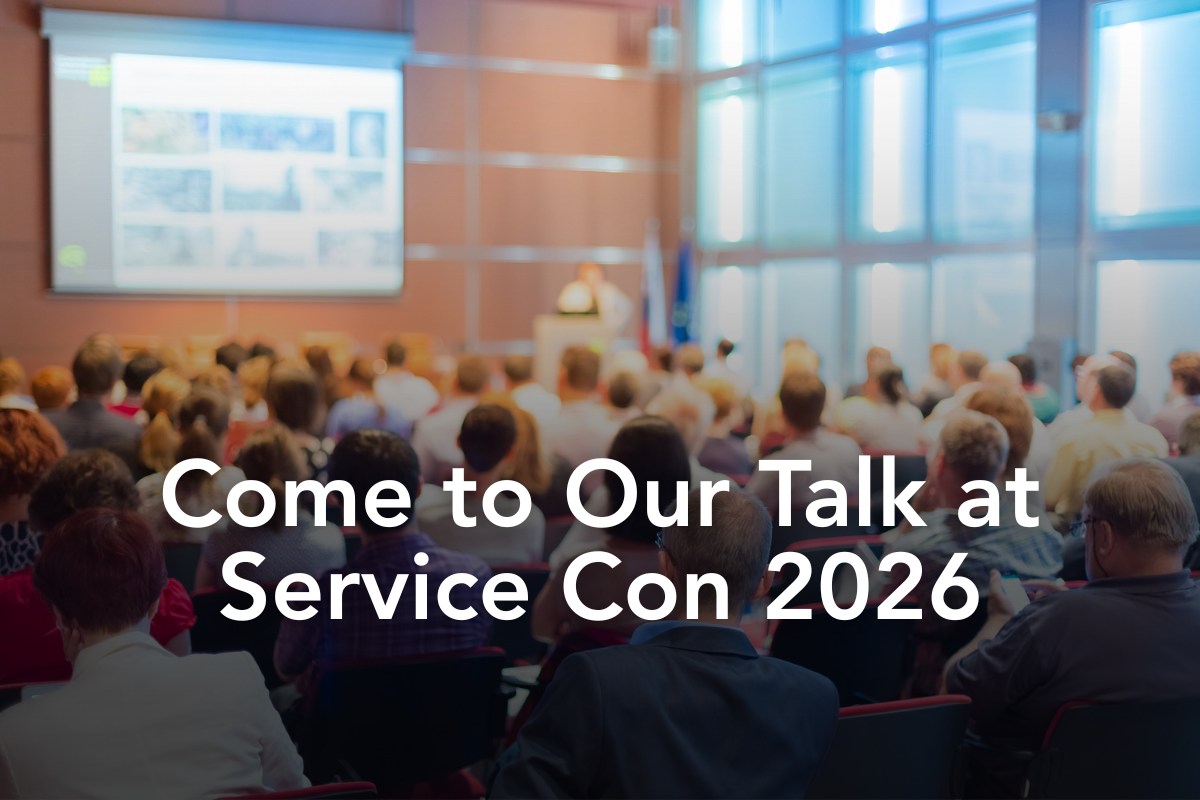 Come to Our Talk at Service Con 2026